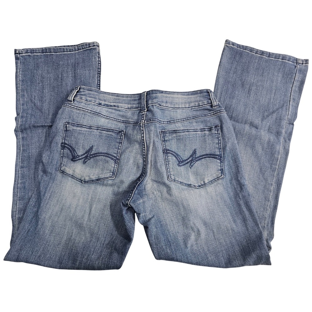 Wrangler Womens Boot Cut Medium Wash Blue Denim Jeans 9x32 09MWZMB